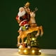thumbnail image 5 of Escultura Cachorro,Resina Santa Deer Escultura Decoraciones navideñas,Adornos Estatuillas Salón Dormitorio Estantería,Estatua decorativa Craft Party Supplies Desktop,Pequeña escultura con Yotijar Escultura Cachorro, 5 of 10