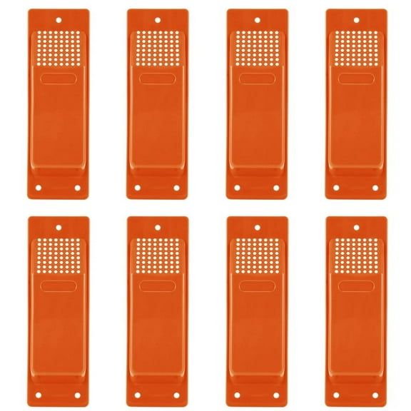 8PCS Shipping Container Air Vent Kit Heavy Duty Shipping Container Accessories Flow Ventilation Kit Orange