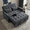 Dark Grey, variant on Howcool 55" Sleeper Sofa Bed, 3-in-1 Pull Out Convertible Loveseat Couch with 5-Level Adjustable Backrest, USB Port & Side Pocket, Terry Fabric Sofa for Living Room, Bedroom & Small Spaces, Black