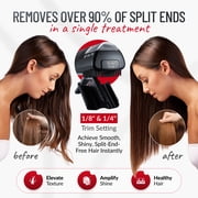 Split Ender Pro - (Free Charging Station) Automatic Split End Hair Trimmer, Rechargeable Tool for the Fast & Easy Removal of Split Damaged Hair Ends