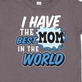 thumbnail image 4 of Inktastic I Have the Best Mom in the World with Speech Bubble Boys Toddler T-Shirt, 4 of 5