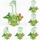 thumbnail image 2 of 21 piezas de decoraciones de cumpleaños de dinosaurios, juego de globos de dinosaurio con números verdes de aguacate, suministros para la primera fiesta de cumpleaños de los niños, globos de dinosauri, 2 of 5