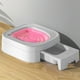thumbnail image 2 of Inodoro para gatos Bsvklp autoservicio arenero entrenamiento rosa, 2 of 9