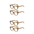 thumbnail image 3 of Minnieouse Gafas de moda para mujer, 2 uds., gafas con luz Anti-azul, lentes transparentes ligeras, gafas de mujer, gafas de lectura para Type5 NO5, 3 of 6