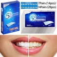 thumbnail image 2 of Muyoka Tiras blanqueadoras de dientes de 5D, herramienta de blanqueamiento Dental, reduce la sensibilidad de los dientes y ayuda a eliminar las manchas de vino y caf茅 que fuman, 14 Uds., 2 of 5