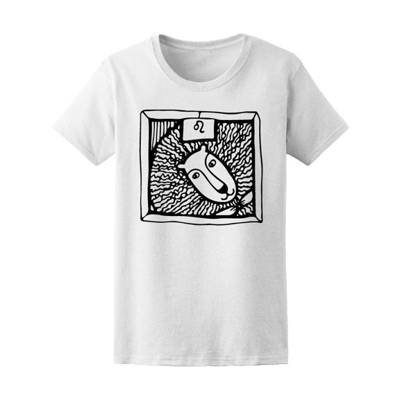 Leo Sketch Tee Women's -Image by Shutterstock