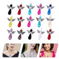 thumbnail image 3 of 15pcs Wing-designed DIY Pendants Shiny Charms DIY Materials for Jewelry Making, 3 of 8