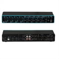 thumbnail image 3 of Audio Interface Sound Card Professional Usb Interface Studio Recording with Mic Preamplifier for Musical Instrument,1 * Audio Interface Sound Card 1 * USB Cable 1 * English instruction manual,Black, 3 of 8