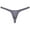 Dark Gray, variant on Sexy Mens Pouch Enhancing Thong Underpants Shiny Bikini Underwear Tangas Light Blue XL