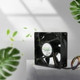 thumbnail image 2 of 12V Cooling Fan Cooler, Easy To Install And Use, With Double Ball Bearing, Cooling Fan, Strong Heat Dissipation, For Extreme Cooling Server Use, 2 of 8