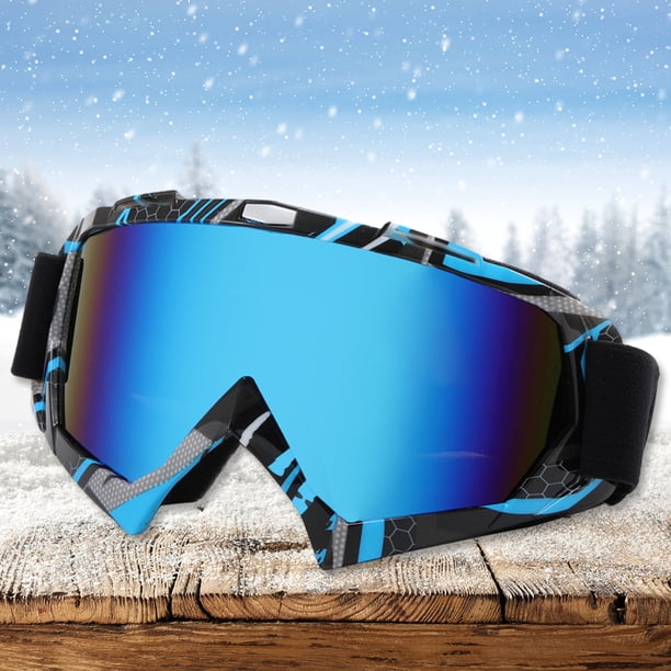 Gafas de esquí Gafas de esquí Gafas prácticas a prueba de viento Gafas de sol con protección UV