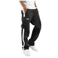 thumbnail image 4 of Big and Tall Cargo Pants for Men Men's Casual Cargo Pants Drawstring Elastic Waist Pants Loose Fit Joggers with Multi Pockets for Streetwear, 4 of 7
