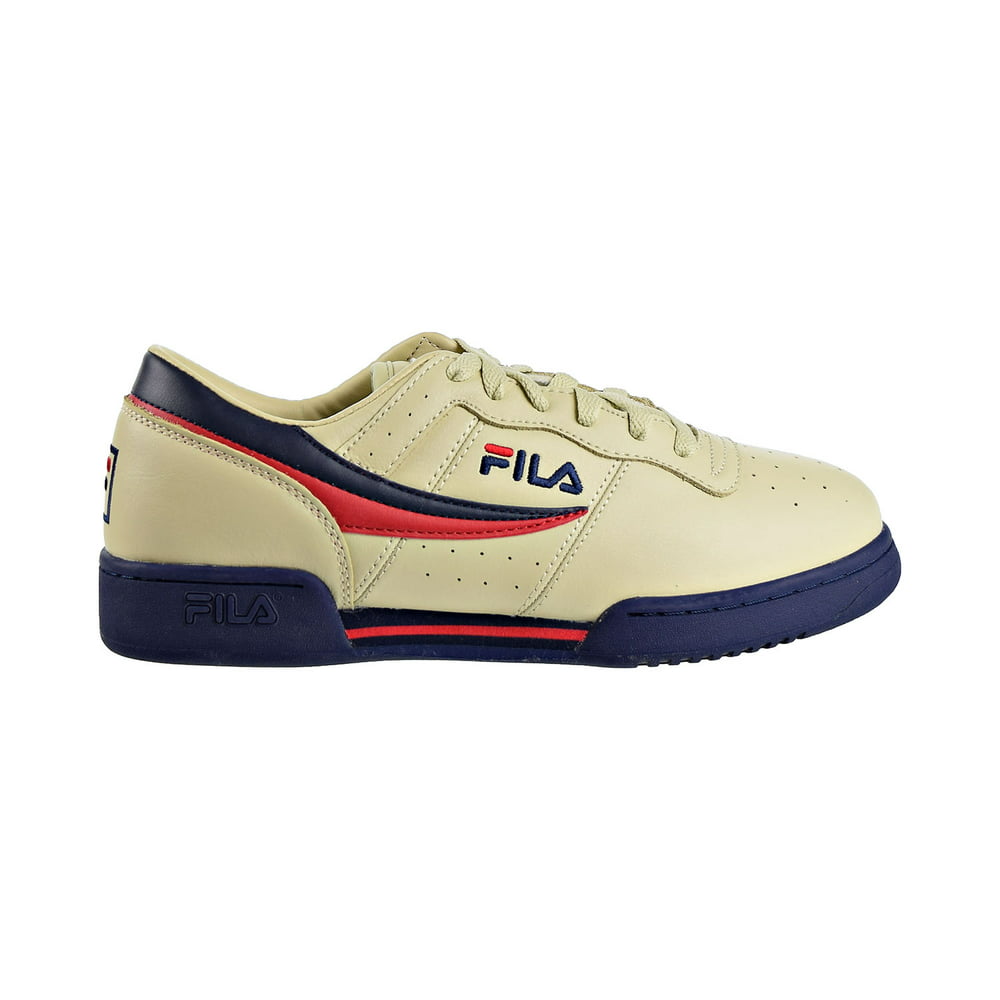 FILA - Fila Original Fitness Men's Shoes Cream/Peacoat/Fire Red 11f16lt ...