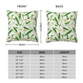 thumbnail image 2 of Yiaed Tulips Flowers Print Pillow Covers Super Soft Decorative Square Throw Pillow Covers Case Cushion Covers for Sofa Couch Bedroom Car Decor（No pillow core）-12"x12", 2 of 7