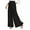 Black, variant on Fantaslook Womens Wide Leg Lounge Pants with Pockets High Waisted Adjustable Tie Knot Loose Casual Trousers Dress Work Pants