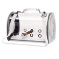 thumbnail image 4 of Clear Bird Travel Carrier loro Carrying Case con doble cremallera para plata Sunnimix Jaula para pájaros transparente, 4 of 8