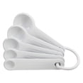 thumbnail image 1 of Juego de 5 cucharas dosificadoras KitchenAid, color blanco, 1 of 5