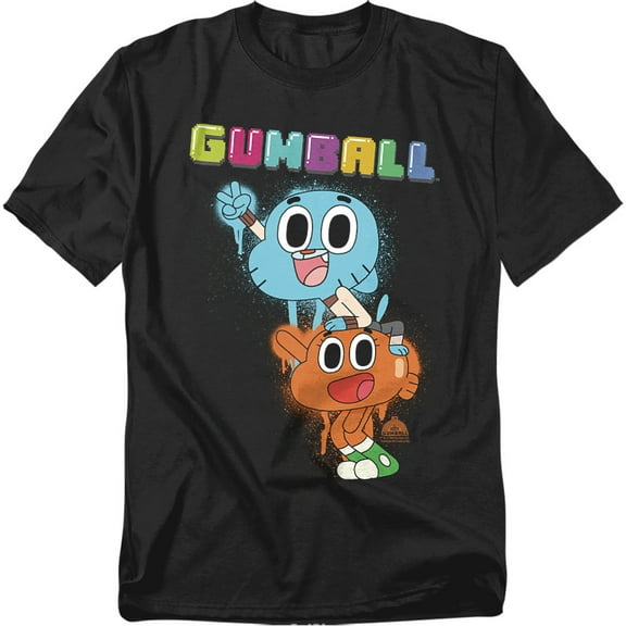 Amazing World Of Gumball - Gumball Spray - Short Sleeve Shirt - XXX-Large