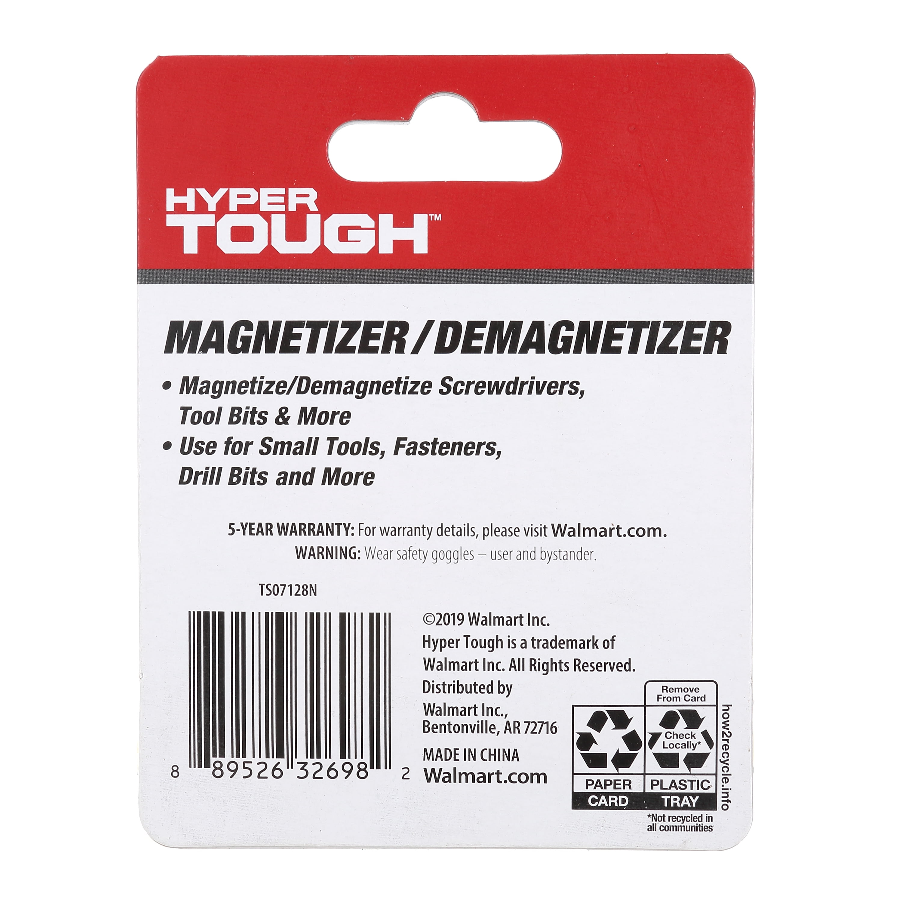 HYPER TOUGH SCEWDRIVER MAGNETIZER / DEMAGNETIZER IN ABS CASE