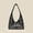 Black, variant on Studded Hobo Bags for Women Soft PU Leather Studded Slouchy Shoulder Handbag Tote Purse