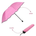 thumbnail image 5 of Hemoton 4-Pack Color Changing Compact Umbrellas, Windproof, UV , Travel Umbrella for Backpacking and College Use, 5 of 8