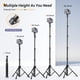 thumbnail image 4 of Aureday 62 Phone Tripod Accessory Kits, Camera & Cell Phone Tripod Stand with Wireless Remote and Universal Tripod Head Mount, Perfect for Selfies/Video Recording/Vlogging/Live Streaming, 4 of 5