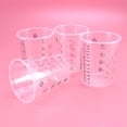 thumbnail image 3 of EeaseMX Vaso medidor desechable de plástico transparente para pintura, 2 unidades, 600 ml, con escala impresa., 3 of 7