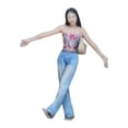thumbnail image 4 of Figuras de niña en miniatura a escala 1:64, simulación realista de resina, accesorios para escenas, diorama Brazo extendido, 4 of 8