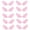 Pink, variant on 10Pcs Fabric Wing Charm For Handmade Art Craft Home Decoration Clothing Sewing