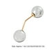 thumbnail image 4 of Qarigey Broche Pin mujer accesorio de moda Prop elegante joyería regalo perla suéter cárdigan Clip Tipo 5 AP010852-05B, 4 of 6