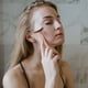 thumbnail image 4 of Metal ojo crema aplicador zinc aleación cara esencia masajeador palo facial bola hinchado herramienta cosmética piel chicas hombres rosa dorado 2 unids Advancent CE001267-03B, 4 of 7