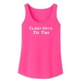 thumbnail image 3 of Classy Until Tee Time Tank Top for Women Funny Summer Golf Shirt for Adults Neon Pink Tank Top XX-Large, 3 of 4