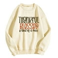 thumbnail image 5 of Women Crew Neck Pullover Oversized Sweatshirt Graphic for Women Oversize Sweatshirts Women Long Sleeve Crewneck Letter Printed Lightweight Loose Sweatshirts Blouse Top Xxxl, 5 of 7