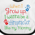 thumbnail image 4 of Inktastic Chiropractor Like Mommy Boys or Girls Baby Bib, 4 of 4