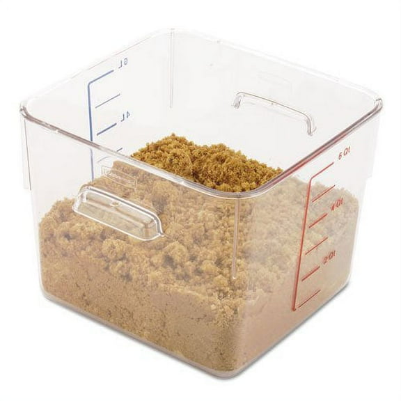 Rubbermaid Spacesaver Square Container Rcp6306cle