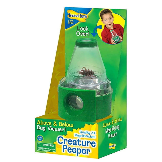 Insect Lore Ilp2770 Creature Peeper- au-Dessus et en Dessous 3X Visualisation