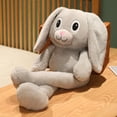 thumbnail image 2 of Bunny Plush Doll Stuffed Animal Toy Ears Retractable Long Legs Rabbit Home Decor Gift For Child & Adults 31.5‘‘, 2 of 14