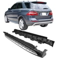 thumbnail image 2 of Ikon Motorsports Compatible with 12-15 ML-Class ML350 16-19 GLE-Class GLE350 W166 Factory Style Running Board, 2 of 8