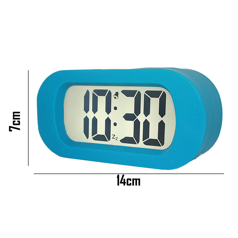  Alarm Clock, Digital Clock, Small Wall Clock, Battery