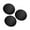 Black, variant on Silicone Door Cushions Not Collision Stoppers Quick Installation Tool without Design Soundproof Wall Protectors for Home