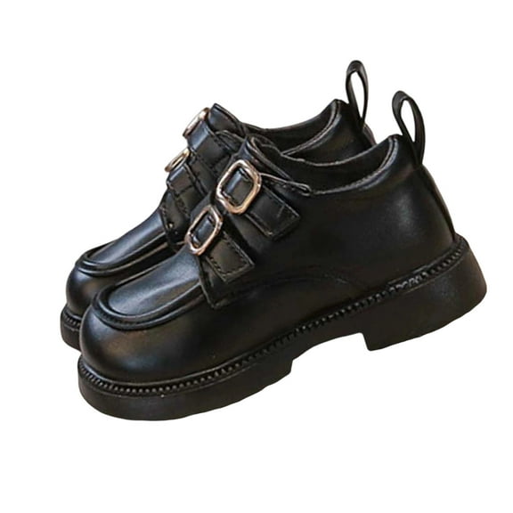 ZACPNCV Toddler Girls Dress Shoes Knit Mary Jane Flats Ballet Comfortable Flat with Bow Black