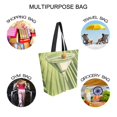 thumbnail image 7 of FORMRS Womens Canvas Tote Bag with Zipper Inner Pocket Shoulder Handbag, Light Green Martini, 7 of 7