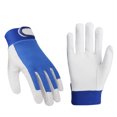 thumbnail image 2 of Guantes de soldadura, guantes de cuero resistentes al calor para soldador/asar a la parrilla/barbacoa/horno/chimenea/estufa de leña (1 par),22*10cm, 2 of 3