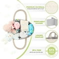 thumbnail image 2 of CHOK -10PCS Baby Muslin Towel Natural Plain Weave Suitable For Boys And Girls, 2 of 10