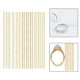 thumbnail image 3 of Guards Spacer Fitter Resizer Jewelry Sizer Mandril Invisible Size Adjuster Jewelry Tightener para Anillos Sueltos Mujeres Hombres Joyas , 12 piezas de oro BLESIY Ajustador de tamaño de anillo, 3 of 8