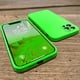 thumbnail image 2 of Funda de silicona cuadrada verde fluorescente para iPhone, 15, 14, 11 Pro Max, 13, 12 Mini, X, XR, XS, 7, 8 Plus, SE2, fundas a prueba de golpes, nueva, 2 of 4