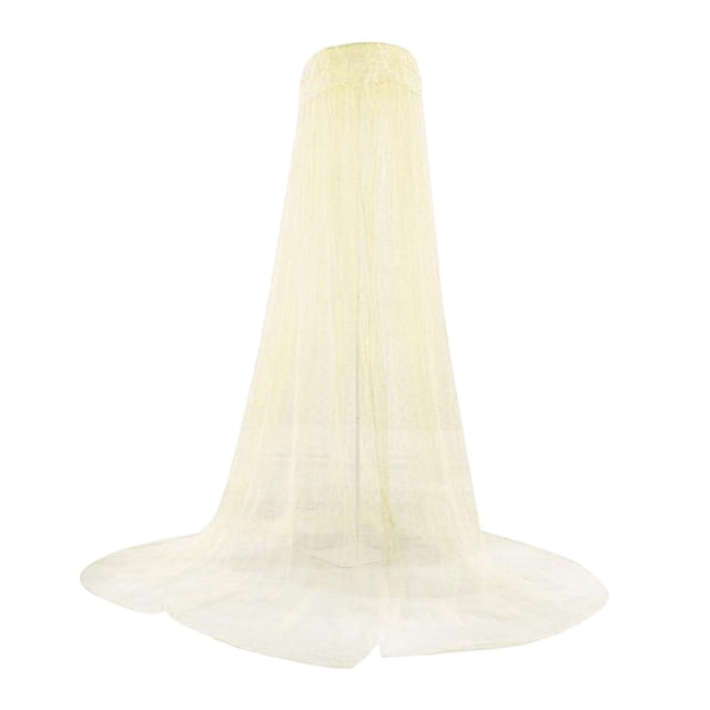 Mosquitera Zulema Transpirable Cama Dosel Red Plegable Amarillo