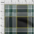 thumbnail image 1 of oneOone Polyester Lycra Fabric Tartan Check Print Sewing Fabric BTY 56 Inch Wide, 1 of 4