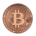 thumbnail image 2 of Bitcoin físico chapado en oro moneda coleccionable para regalo de Año Ehuebsd Nuevo decoración de recuerdo, 2 of 7