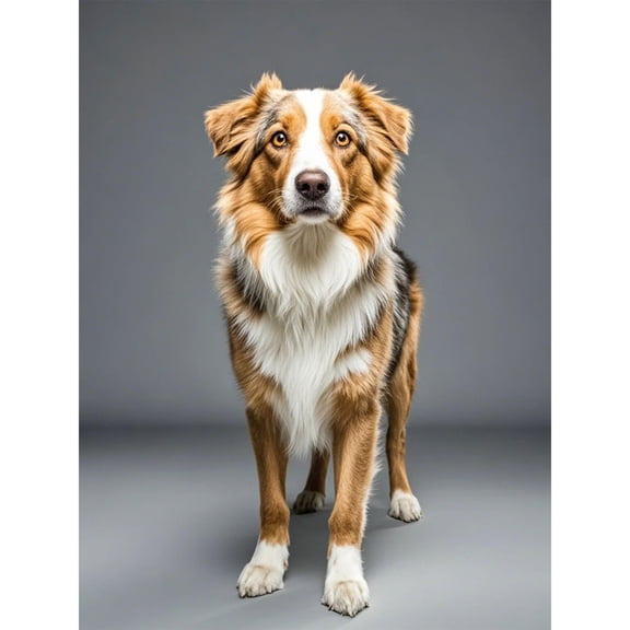 Australian Shepherd Diamond Art 5D Diamond Painting DIY Kits Full Round Drill Beads Gem by Number Mosaic Embroidery Arts and Crafts for Living Room Bedroom Home Wall Decor 12x16 inch